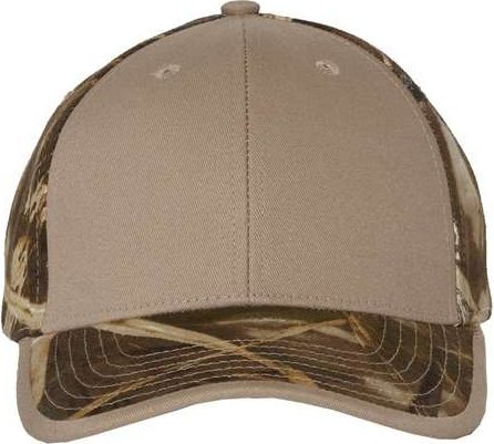 Kati LC102 Camo with Solid Front Cap - Tan Realtree Max4 - HIT a Double