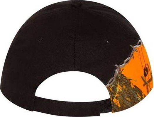 Kati LC4BW Camo with Barbed Wire Embroidery Cap - Black Blaze AP - HIT a Double