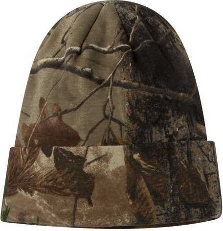 Kati LCB12 12&quot; Camo Knit Beanie - Realtree All Purpose - HIT a Double