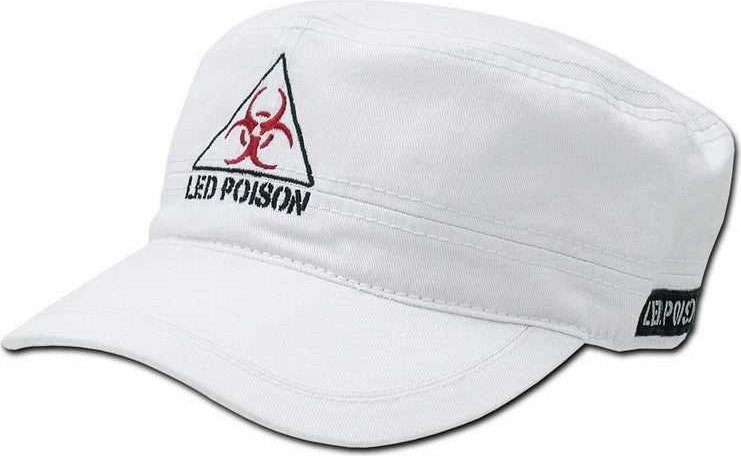 Led Poison LPC1 Led Poison Military Cap - White