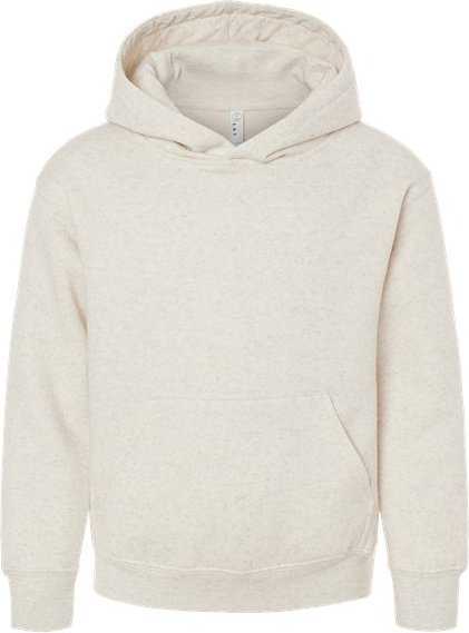 Lat 2296 Youth Pullover Hooded Sweatshirt - Natural Heather" - "HIT a Double