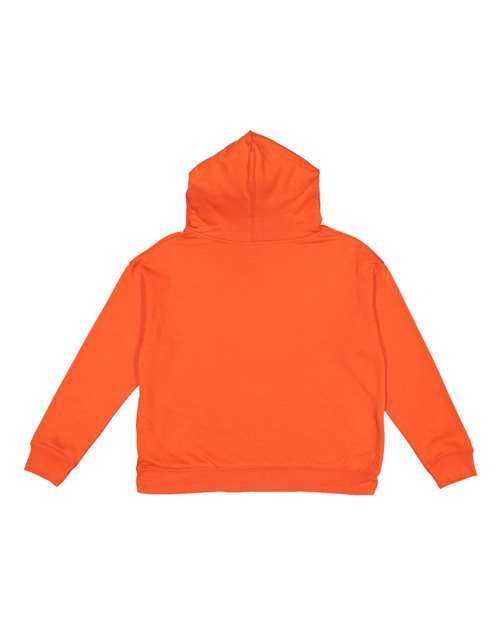 Lat 2296 Youth Pullover Hooded Sweatshirt - Orange - HIT a Double