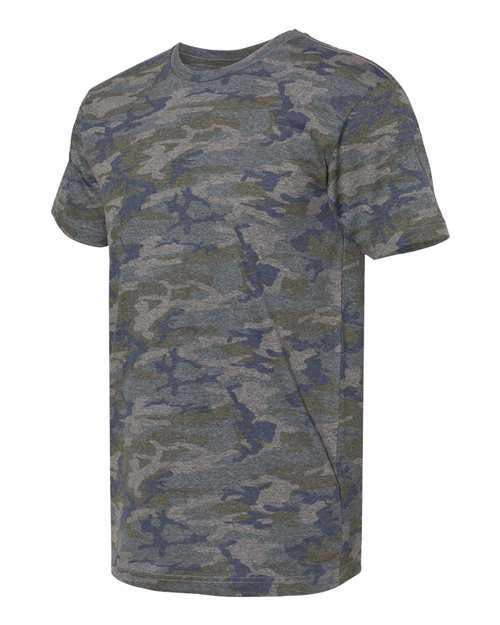 Lat 6901 Fine Jersey Tee - Vintage Camo - HIT a Double