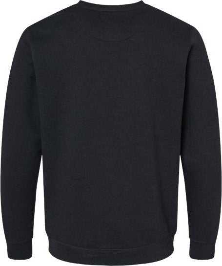 Lat 6925 Elevated Fleece Crewneck Sweatshirt - Black - HIT a Double - 1