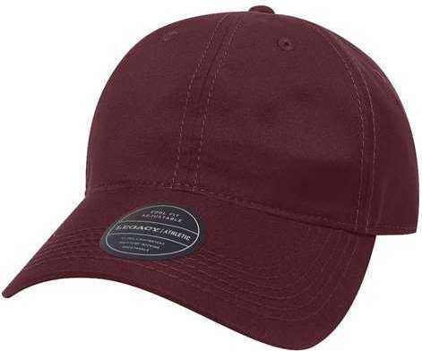 Legacy CFA Cool Fit Adjustable Cap - Burgundy - HIT a Double