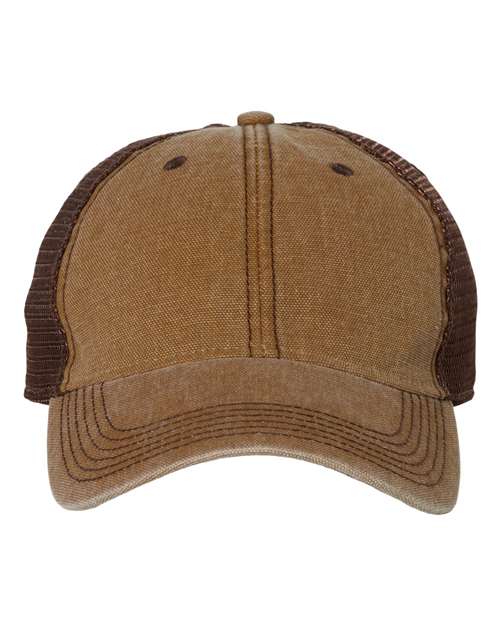 Legacy DTA Dashboard Trucker Cap - Camel Brown - HIT a Double
