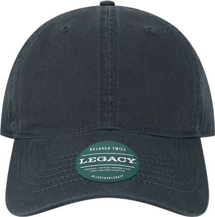 Legacy EZA Relaxed Twill Dad Cap - Navy - HIT a Double - 1