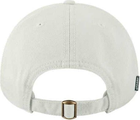 Legacy EZA Relaxed Twill Dad Cap - White - HIT a Double - 1
