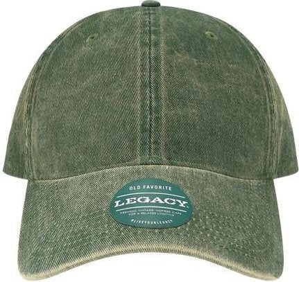 Legacy OFAST Old Favorite Solid Twill Cap - Green - HIT a Double - 1