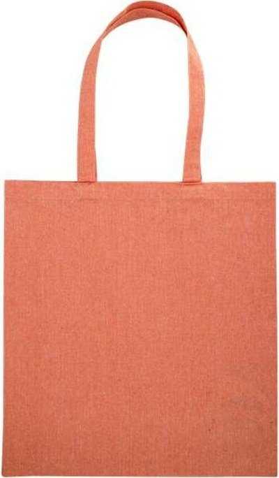 Liberty Bags 8860R Nicole Recycled Tote - Heather Peach - HIT a Double - 1