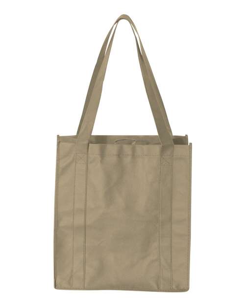 Liberty Bags 3000 Non-Woven Reusable Shopping Bag - Tan - HIT a Double