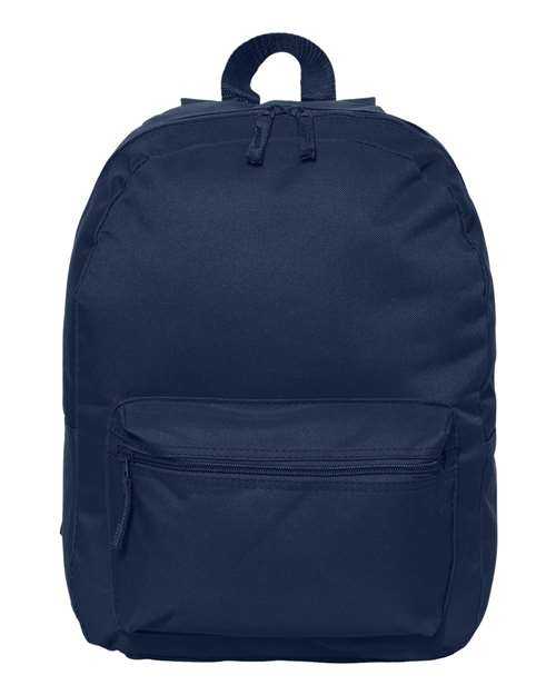 Liberty Bags 7709 16" Basic Backpack - Navy - HIT a Double