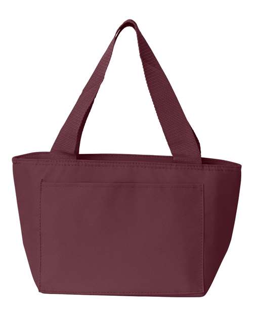 Liberty Bags 8808 Recycled Cooler Bag - Maroon - HIT a Double
