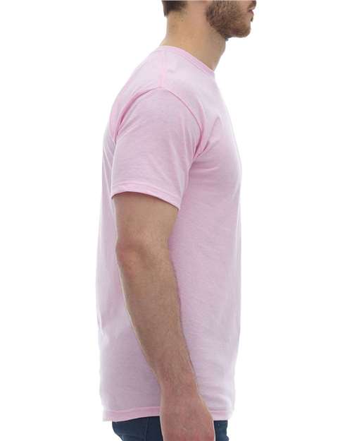 M&amp;O 4800 Gold Soft Touch T-Shirt - Light Pink - HIT a Double