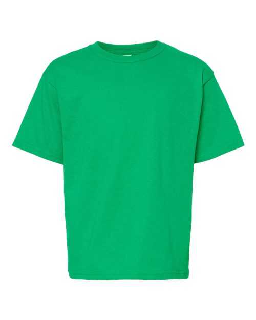 M&O 4850 Youth Gold Soft Touch T-Shirt - Irish Green - HIT a Double