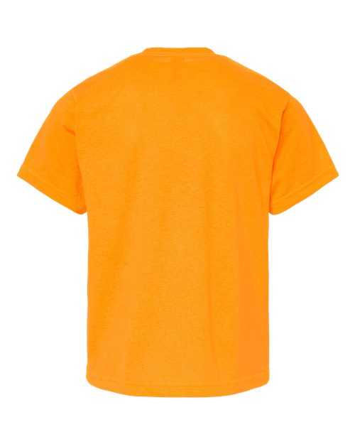 M&O 4850 Youth Gold Soft Touch T-Shirt - Safety Orange - HIT a Double