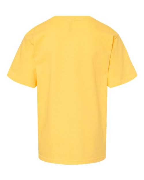 M&O 4850 Youth Gold Soft Touch T-Shirt - Yellow - HIT a Double