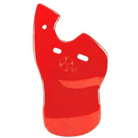 Markwort C-Flap Facial Protection for Left Handed Batter - Red - HIT A Double
