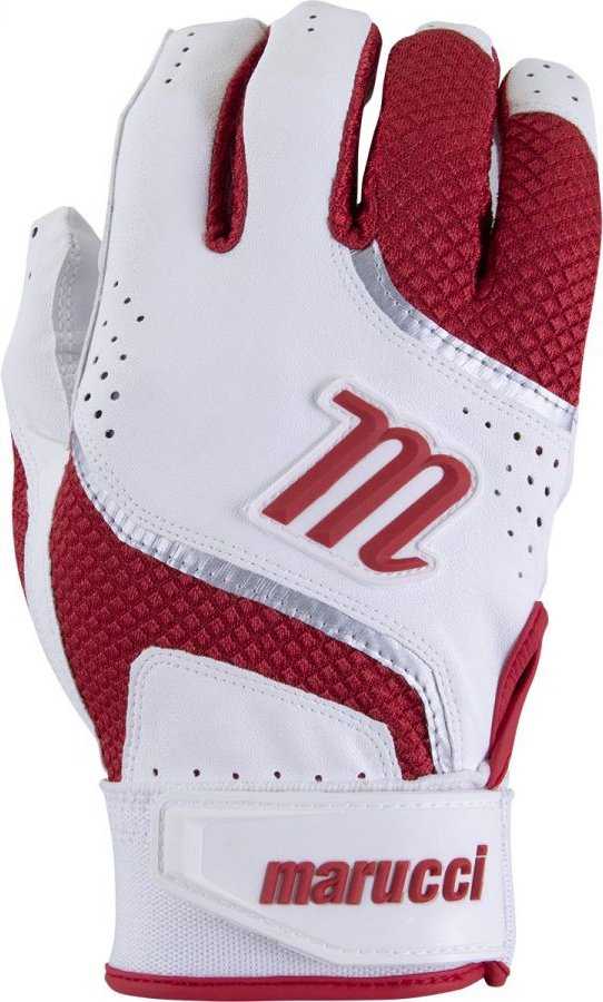Marucci 2021 Code Batting Glove - Red - HIT a Double