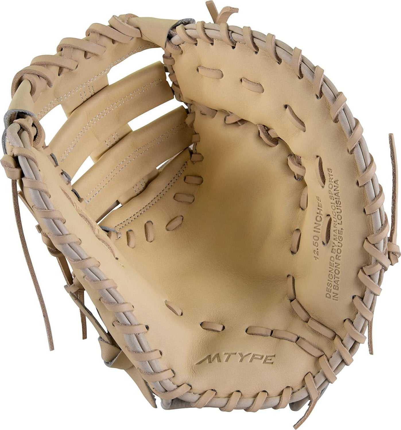 Marucci Ascension M Type 37S1 12.50" First Base Mitt - Camel - HIT a Double