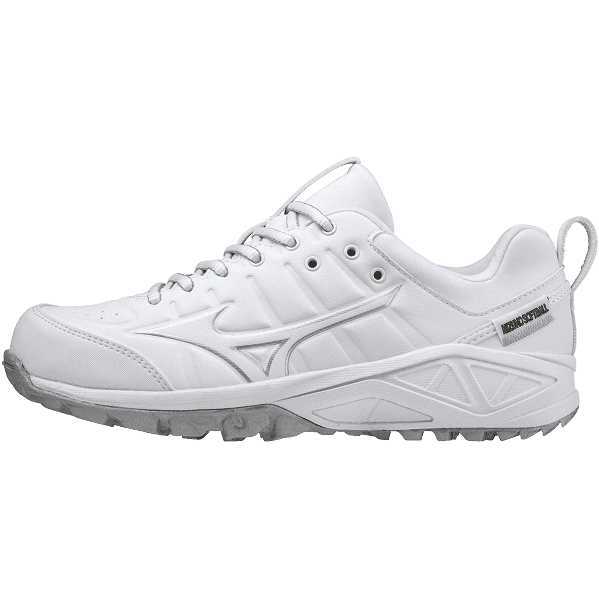 Mizuno Ambition 2 All Surface Low Women's Turf Shoe - White - HIT a Double