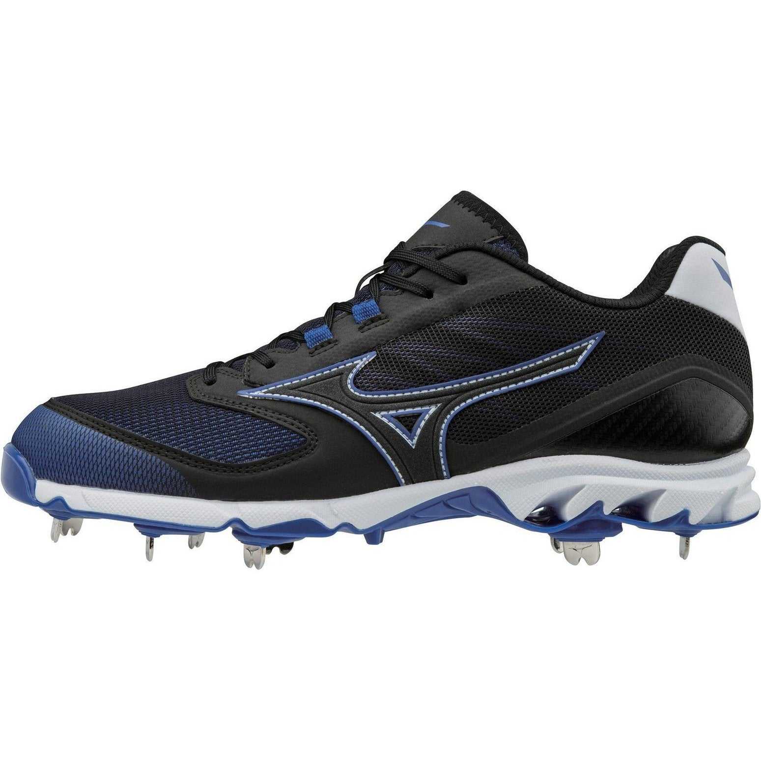 Mizuno Dominant 2 Low Metal Cleats - Black Royal - HIT a Double