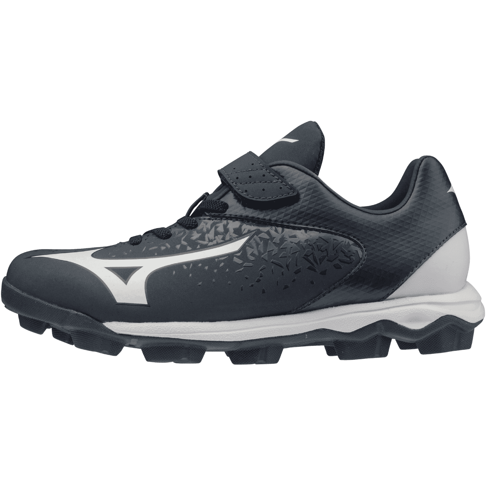 Mizuno Select Nine Low Molded Cleats - Navy White