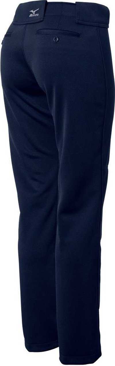 Mizuno Women's Full Length Fastpitch Pant - Navy - HIT a Double