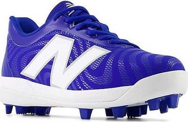 New Balance Youth J4040v7 Low Rubber Molded Cleat - Royal - HIT a Double - 1