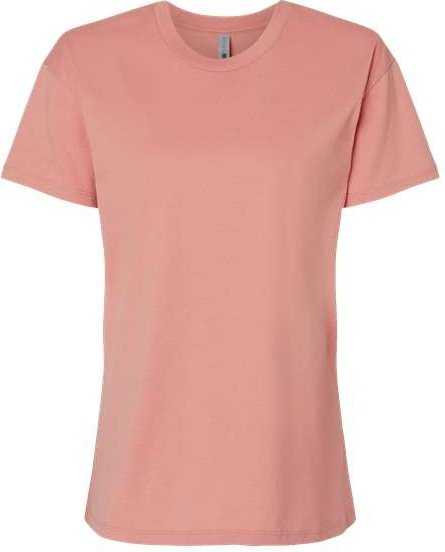 Next Level 3910 Women's Cotton Relaxed T-Shirt - Desert Pink" - "HIT a Double