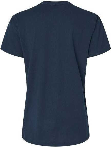 Next Level 3910 Women&#39;s Cotton Relaxed T-Shirt - Midnight Navy&quot; - &quot;HIT a Double