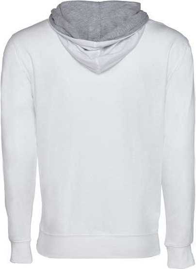 Next Level 9301 Unisex Laguna Hoodie White Heather Gray