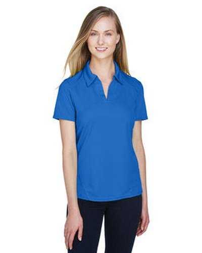 North End 78632 Ladies&#39; Recycled Polyester Performance Pique Polo - Light Nautical Blue - HIT a Double