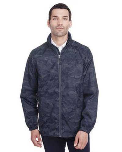 North End NE711 Men&#39;s Rotate Reflective Jacket - Navy Carbon - HIT a Double