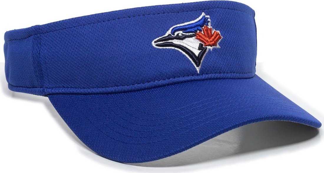 OC Sports MLB-185 Traditional Visor - Toronto Blue Jays