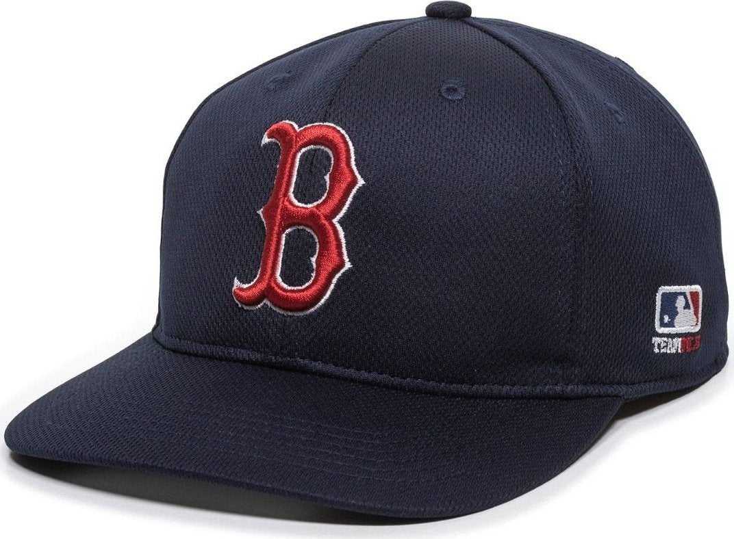 OC Sports MLB-350 MLB Polyester Baseball Adjustable Cap - Boston Red Sox Home &amp; Road - HIT a Double - 1