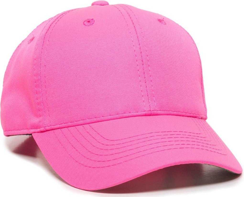 OC Sports 350 Adjustable Cap - Neon Pink - HIT a Double - 1