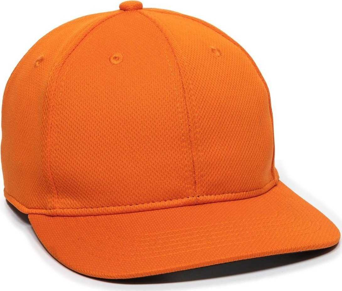 OC Sports MLB-850 Team MLB Logo Located on Left Temple Cap - Orange - HIT a Double - 1