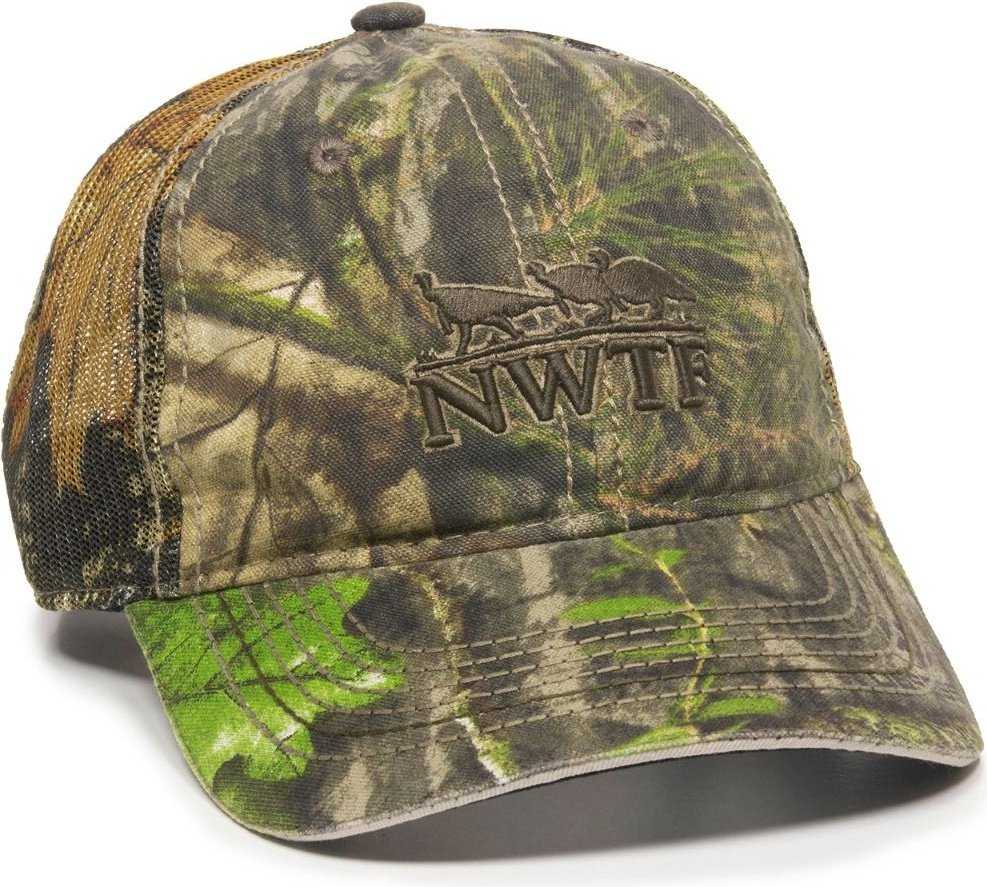 OC Sports NWTF33A NWTF Edityion Cap -Mossy Oak Obsession NWTF Edition - HIT a Double - 1