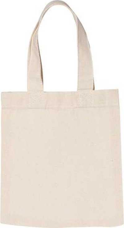 OAD OAD115 Small Canvas Tote - Natural - HIT a Double - 1