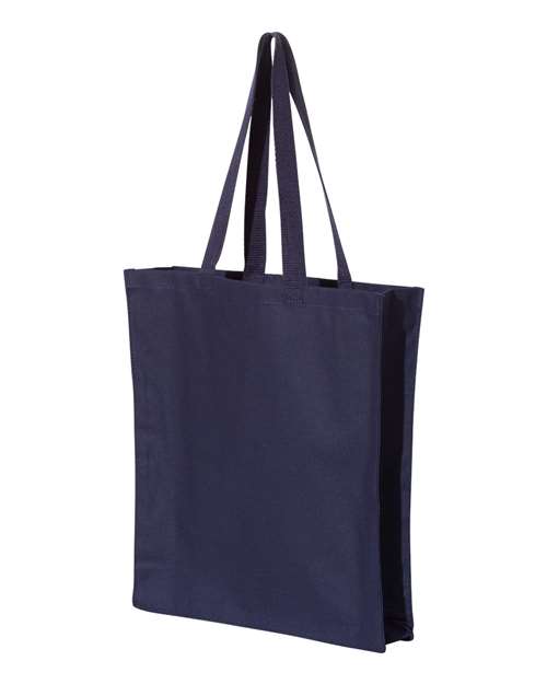 Oad OAD100 Promotional Shopper Tote - Navy - HIT a Double