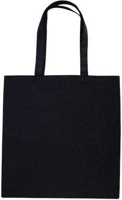 Oad OAD113R Midweight Recycled Tote Bag - Recycled Black - HIT a Double - 1
