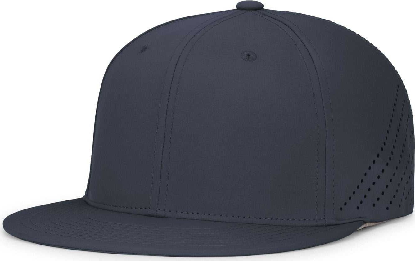 Pacific Headwear ES471 Premium Lightweight Perforated Pacflex Coolcore Cap - Graphite - HIT a Double