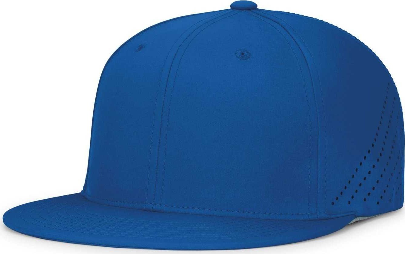 Pacific Headwear ES471 Premium Lightweight Perforated Pacflex Coolcore Cap - Royal - HIT a Double