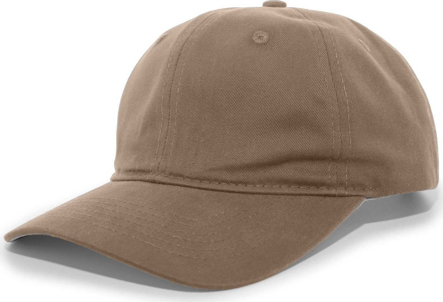 Pacific Headwear 220C Brushed Cotton Twill Hook-and-Loop Cap - Bedrock - HIT a Double