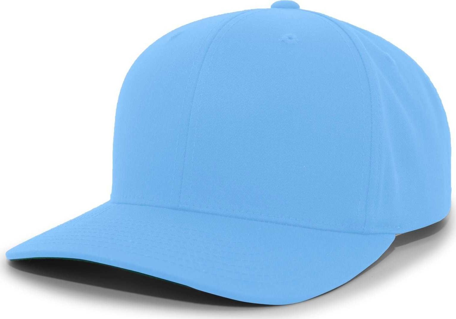 Pacific Headwear 302C Cotton Blend Hook-and-Loop Cap - Columbia Blue - HIT a Double