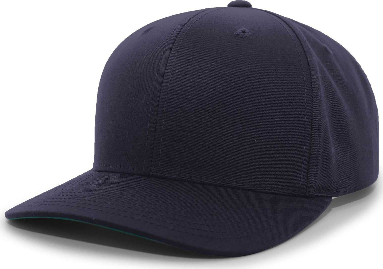 Pacific Headwear 302C Cotton Blend Hook-and-Loop Cap - Navy - HIT a Double