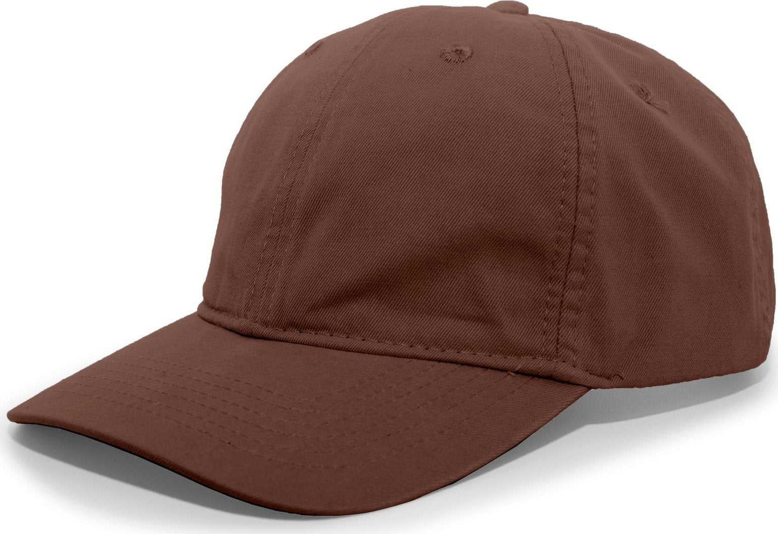 Pacific Headwear 396C Bio-Washed Cotton Buckle Back Cap - Chocolate - HIT a Double