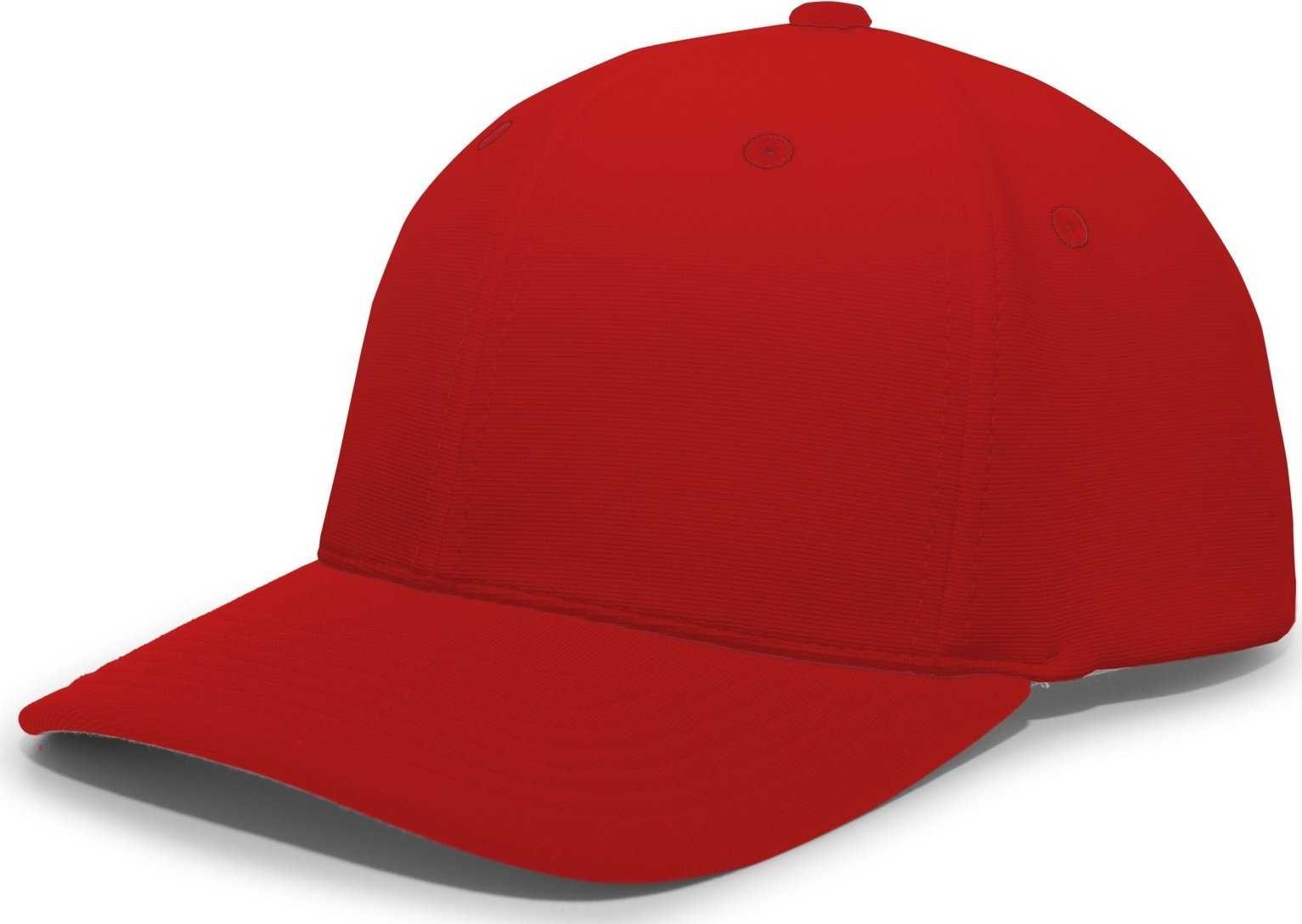 Pacific Headwear 498F M2 Performance Flexfit Cap - Cardinal - HIT a Double