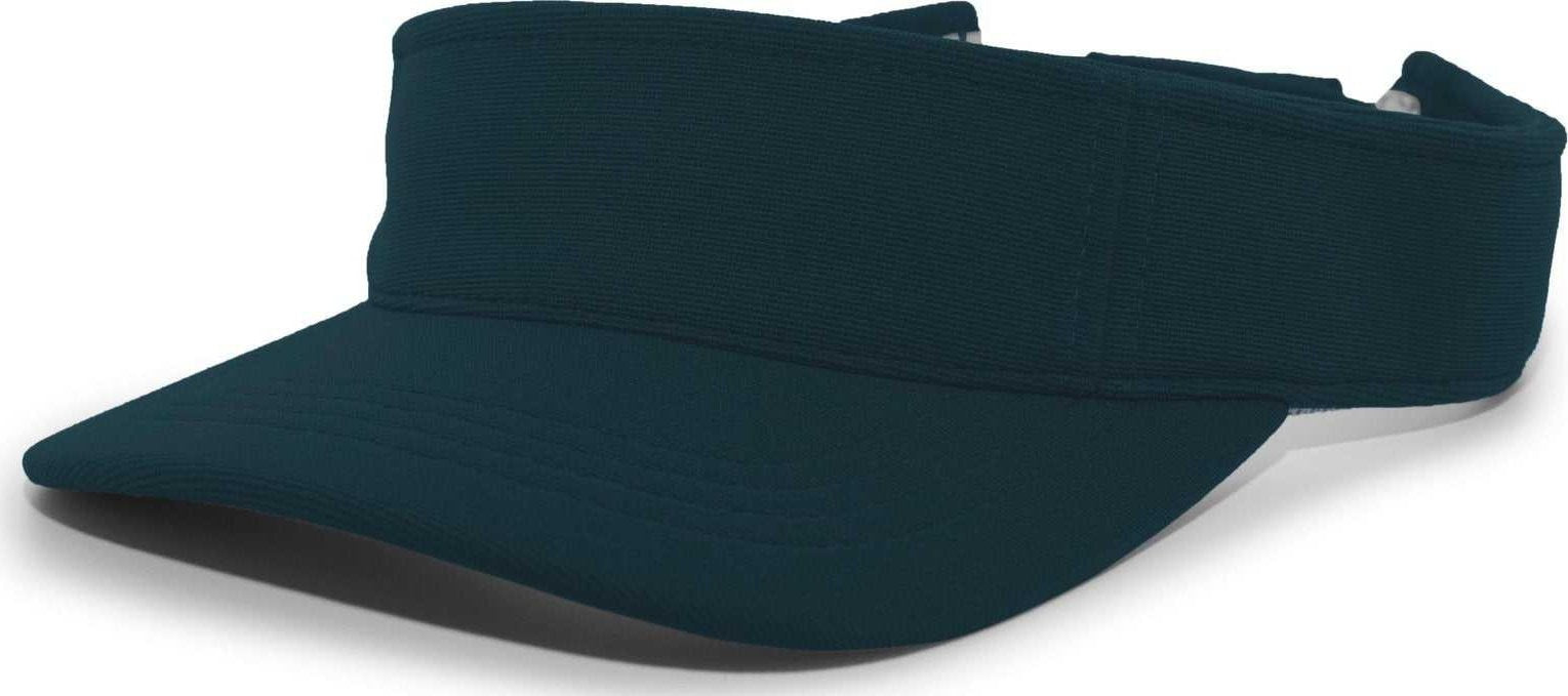 Pacific Headwear 598V M2 Performance Hook-and-Loop Visor - Dark Green - HIT a Double